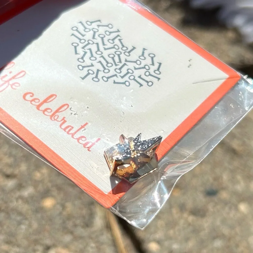 🩶5/$30 KEEP COLLECTIVE Rose Gold Star Bracelet Charm NEW